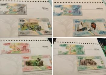 Se filtra la nueva gama de billetes y monedas que el BEAC pretende poner en circulación