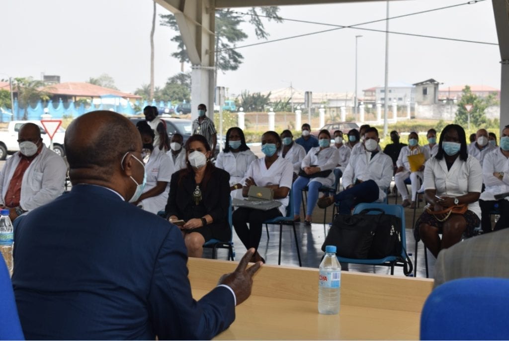 Covid-19: El ministro de sanidad sobre la pandemia. “nuestros sanitarios están dando lo máximo para salvar vidas humanas”