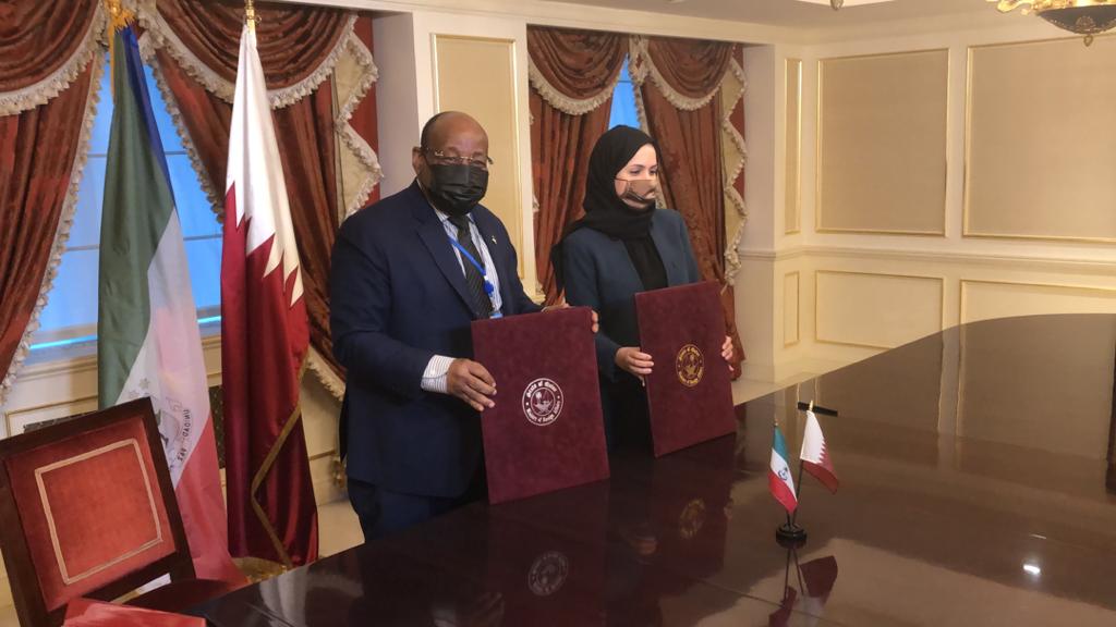 Guinea Ecuatorial y Qatar firman el acuerdo de establecimiento de las Relaciones Diplomáticas