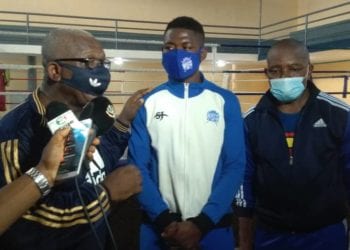 El boxeador ecuatoguineano Raúl Abaga viaja a Sudáfrica para prepararse para las Olimpiadas de Francia junio 2021