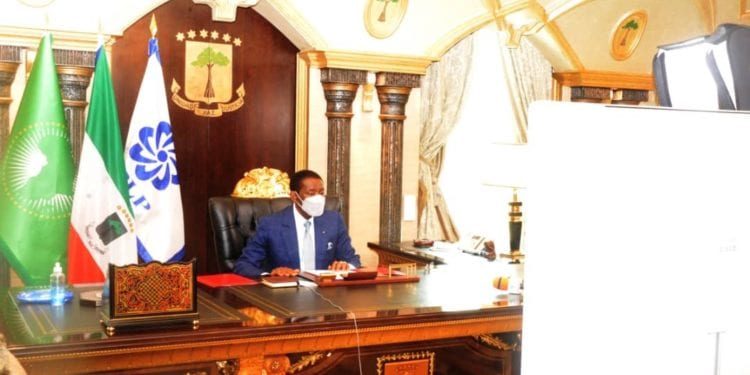 Obiang Nguema Mbasogo asiste al Foro Virtual de PALOP
