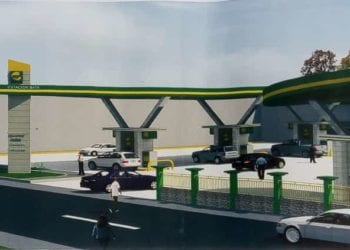 GEPetrol Servicios planta la primera piedra de una nueva gasolinera en Nkoantoma-Bata