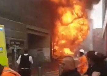Gran Explosión en una estación de tren en Londres