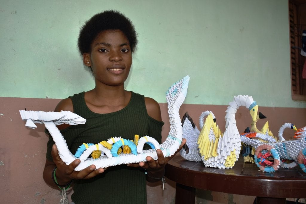 Un sueño al emprendimiento con escala en el arte de origami