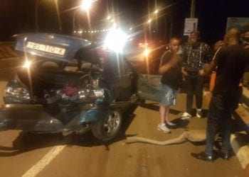 Un accidente de circulación en la autovía de Malabo: heridos uno de los conductores y su mujer