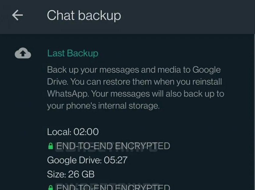 Cómo funcionará el cifrado de extremo a extremo en nuestras copias de seguridad en WhatsApp