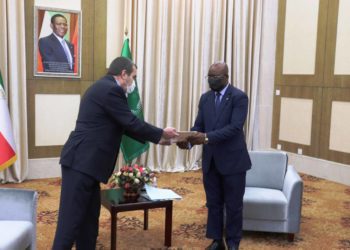 Los nuevos embajadores de Japón, Argelia y la Unión Europea en Guinea Ecuatorial presentan sus Cartas de Estilo al Ministro de Exteriores