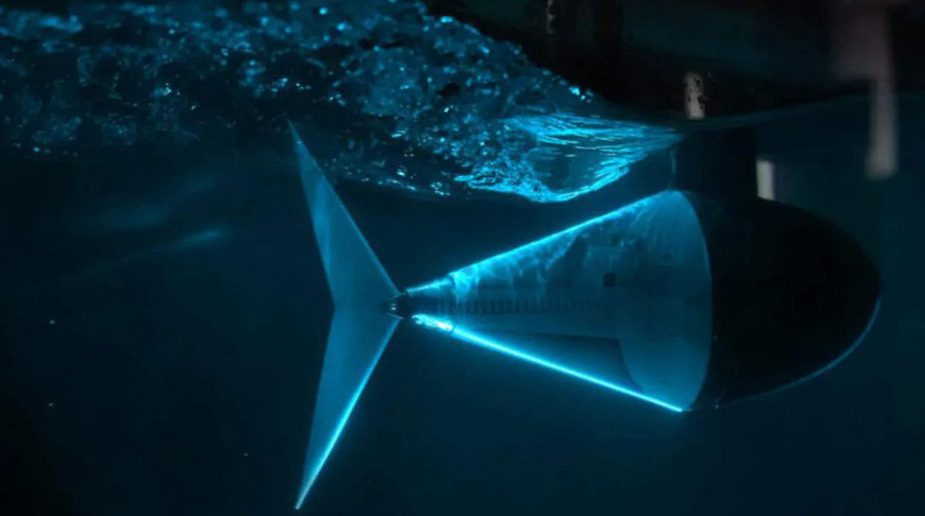 Primer robot con forma de pez, capaz de nadar de forma rápida y eficiente