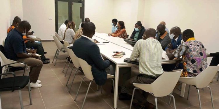 Encuentro de planificación de las nuevas directrices de la Universidad Afro-Americana de África Central
