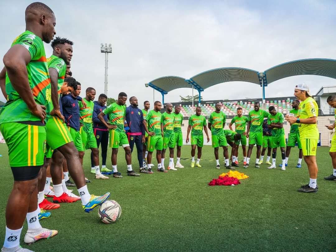 La selección de fútbol mauritana ya se encuentra en Malabo