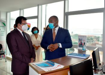 El embajador de la India visita la Agencia Nacional de Desarrollo de Guinea Ecuatorial