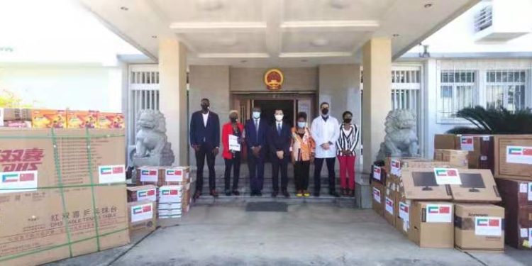 El centro Psiquiátrico de Sampaka recibe una donación de la Embajada de China en Malabo