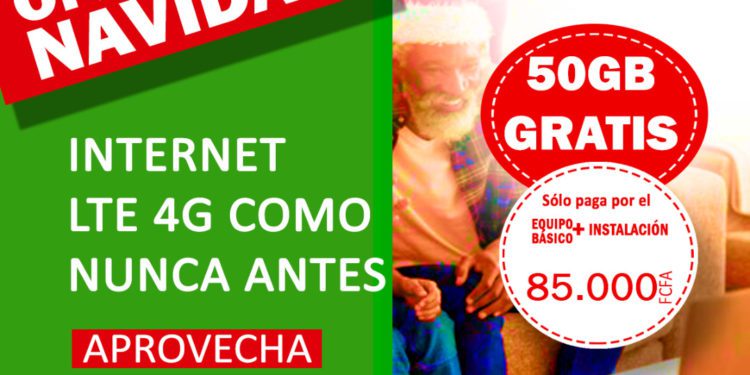 OFERTA ESPECIAL DE NAVIDAD: Internet LTE 4G de GECOMSA