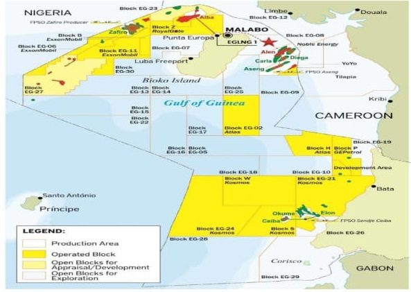 Guinea Ecuatorial y la empresa Chevron firman contrato de producción compartida para el bloque EG09