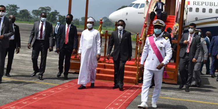 Visita oficial de Mahamat Déby Itno a Guinea Ecuatorial