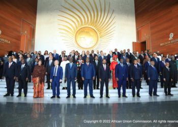 Líderes de la Unión Africana// Foto tomada de la página web de la U.A.