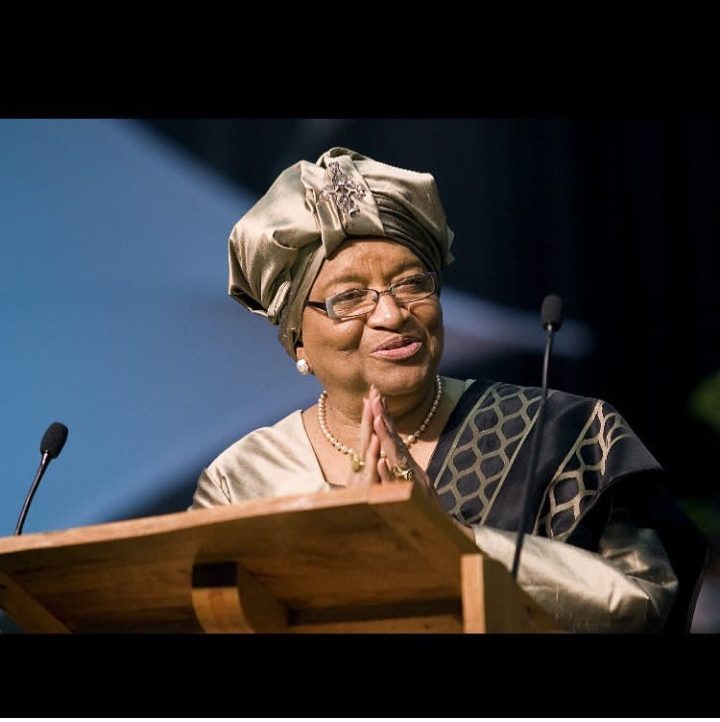 Ellen Johnson Sirleaf, expresidenta de Liberia