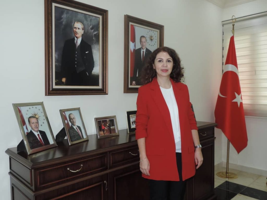 Şebnem Cenk, embajadora de Turquía en Guinea Ecuatorial