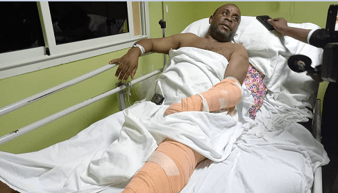 José Nguema Biyogo, ingresado en el hospital de Malabo.