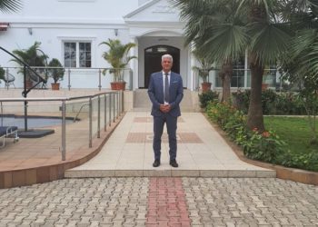 Frederico Da Silva, encargado de negocios de la Embajada de Portugal en Malabo
