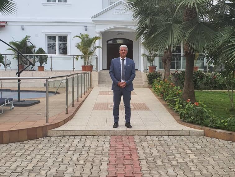 Frederico Da Silva, encargado de negocios de la Embajada de Portugal en Malabo