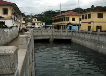 Río Magazin, ciudad de Luba