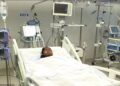 Mujer atropellada que ha perdido sus extremidades en el policlínico Dr Loeri Comba