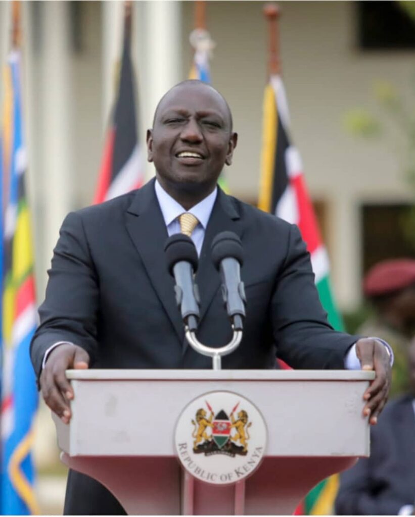 William Ruto, presidente de Kenya