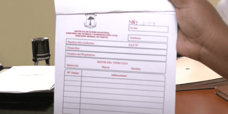 Imagen capturada en el Telediario de Asonga Televisión.