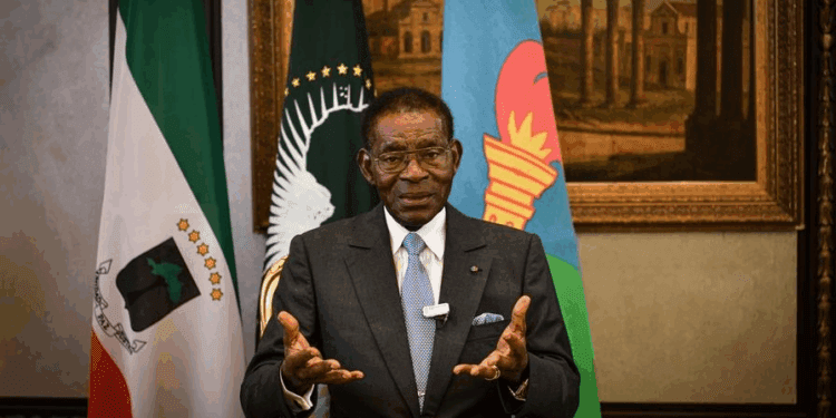 Teodoro Obiang Nguema Mbasogo, presidente de la República, Jefe de Estado y de Gobierno de Guinea Ecuatorial.
