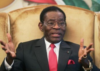 S.E. Obiang Nguema Mbasogo, presidente de la República de Guinea Ecuatorial, Jefe de Estado y de Gobierno.