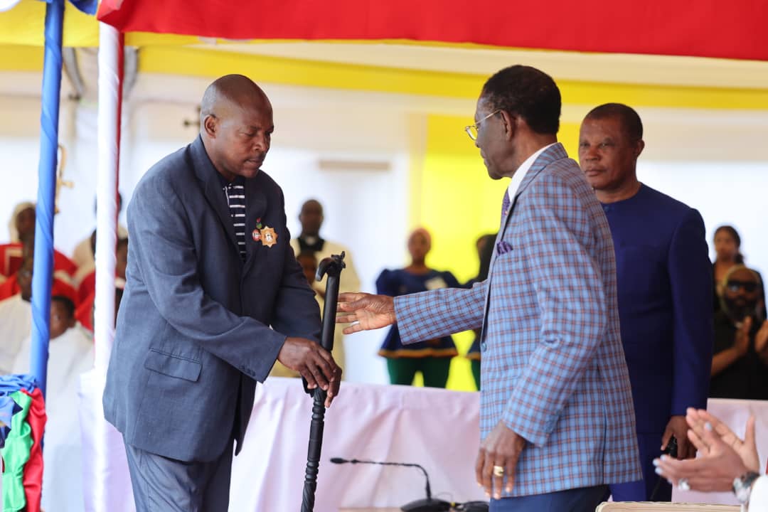 S E Obiang Nguema Mbasogo Inaugura En La Ciudad De Nkue El Centro De S E Obiang Nguema Mbasogo Inaugura En La Ciudad De Nkue El Centro De