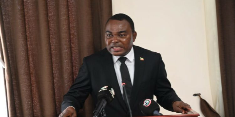 Reginaldo Biyogo Ndong Anguesomo – Ministro de Justicia, Culto e Instituciones Penitenciarias